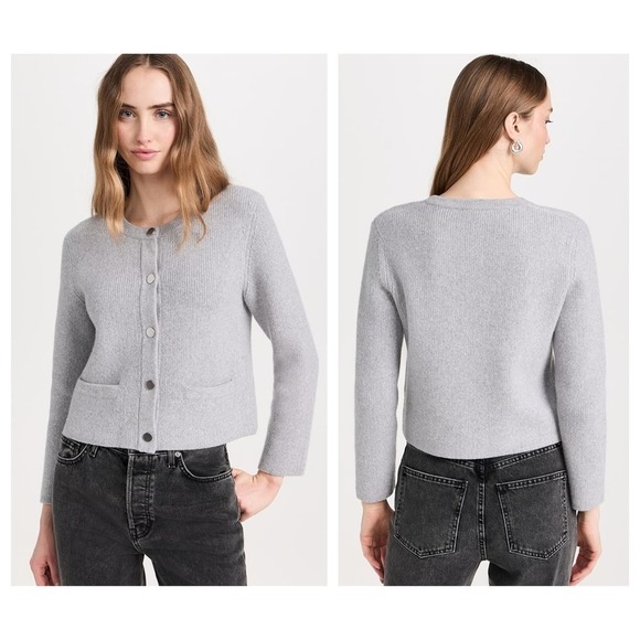 Theory CLASSIC KNIT JACKET Size Petite - Picture 1 of 9
